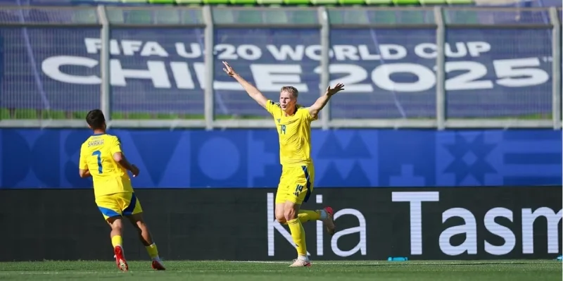 Украина (до20) - Парагвай (до20)