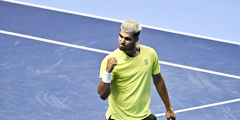 Карлос Алькарас - Лоренцо Музетти Карлос Алькарас - Лоренцо Музетти