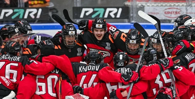 Омские Ястребы - Локо