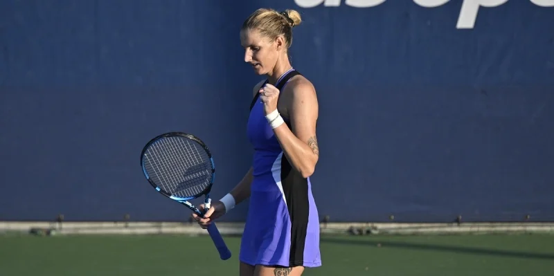 Каролина Плишкова - Хэйли Баптист