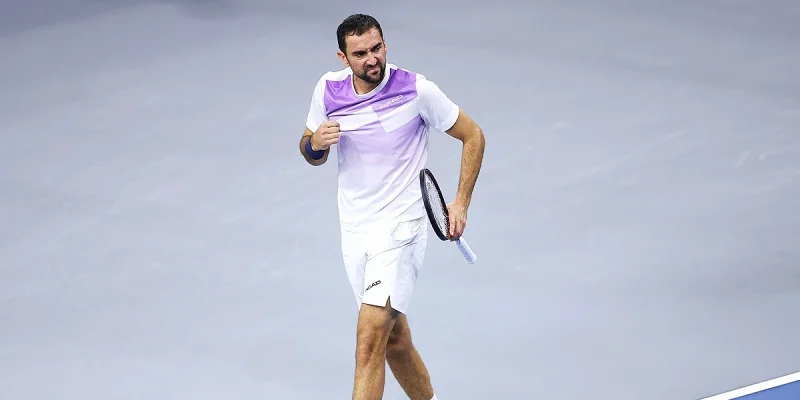 Закари Свайда - Марин Чилич