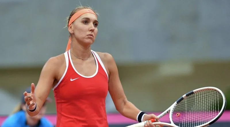 Елена Веснина - Кристина Плишкова Елена Веснина - Кристина Плишкова