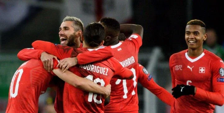 Швейцария - Япония