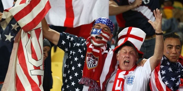 Англия - США