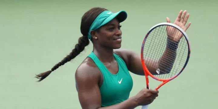 Слоан Стивенс - Полин Парментье Слоан Стивенс - Полин Парментье