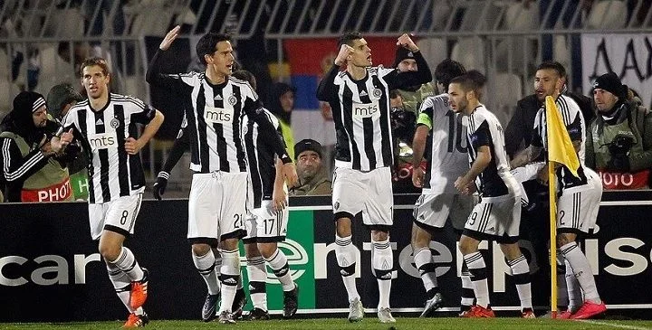 Партизан - Астана