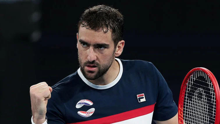 Марин Чилич - Корентен Муте