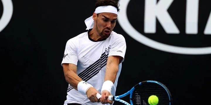 Теннис Сандгрен - Фабио Фоньини Теннис Сандгрен - Фабио Фоньини