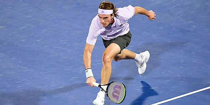 Даниэль Эванс - Стефанос Циципас