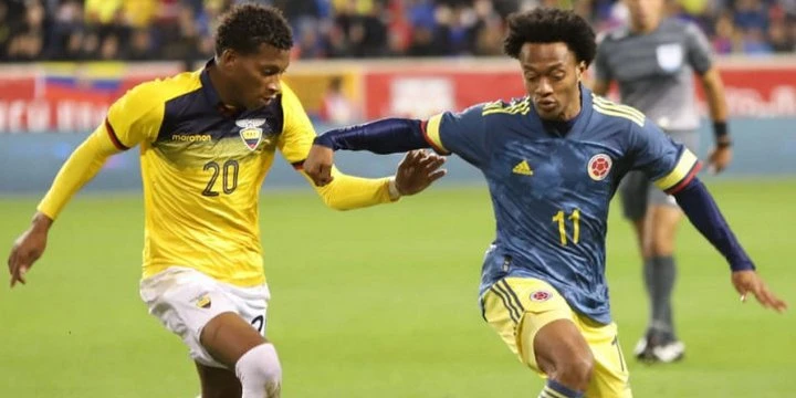 Эквадор - Колумбия. Прогноз (кф.3.34) на матч чемпионата мира (18 ноября 2020 года)