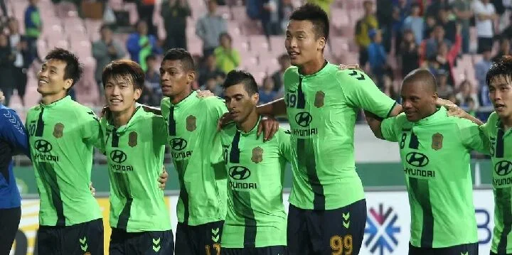 Чонбук - Шанхай Порт