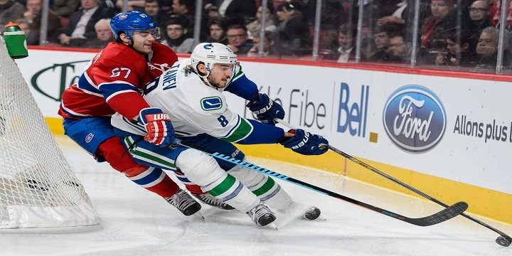 Ванкувер — Монреаль. Прогноз на матч НХЛ (21 января 2021 года)
