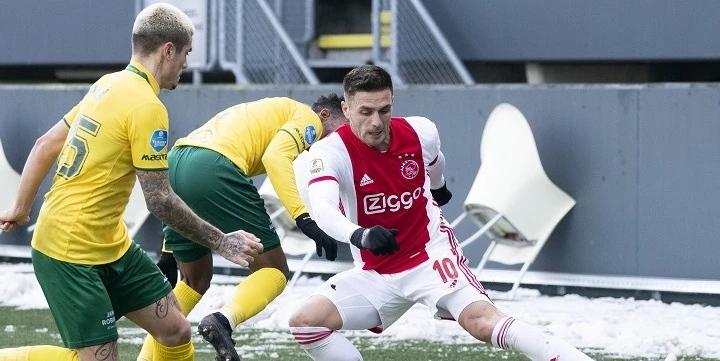Аякс — Виллем II: прогноз на матч чемпионата Нидерландов (28 января 2021 года)