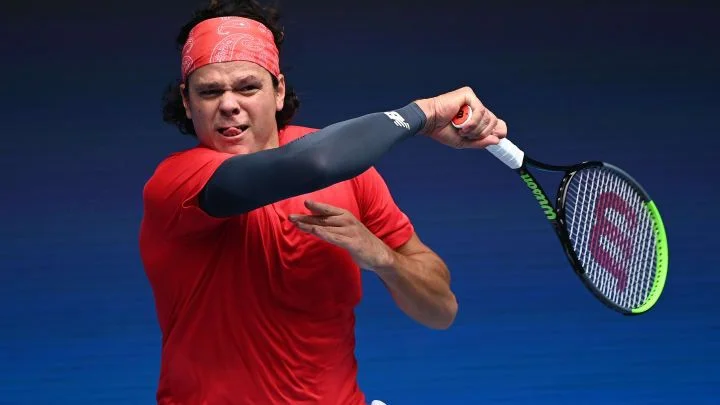 Корентен Муте - Милош Раонич