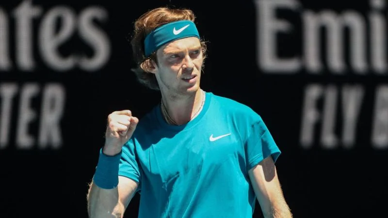 Андрей Рублев - Стефанос Циципас Андрей Рублев - Стефанос Циципас