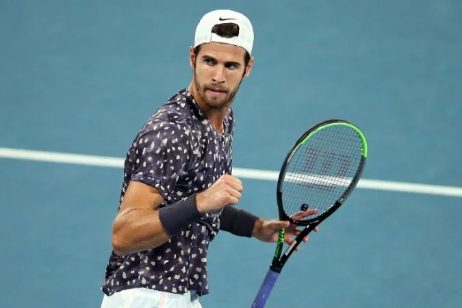 Карен Хачанов - Мэтью Эбден