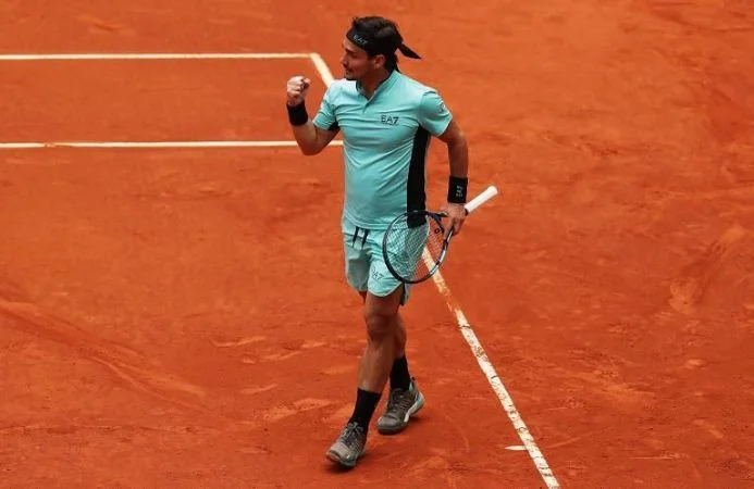 Фабио Фоньини - Ласло Дьере